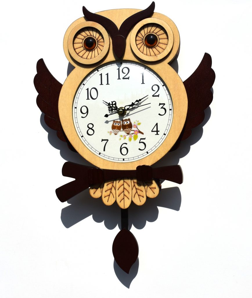 AK19KA0428 OWL CLOCK | Kaiser Clock